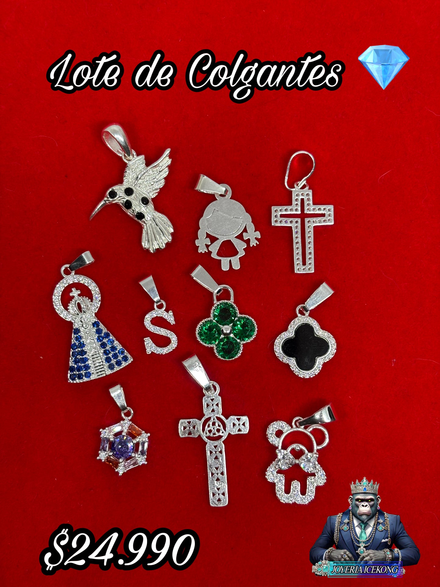 Lote de Colgantes