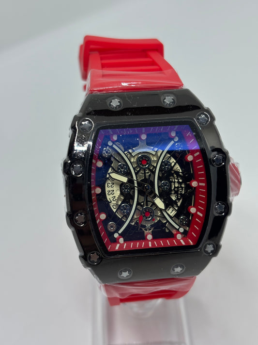 Reloj Deportivo Rojo