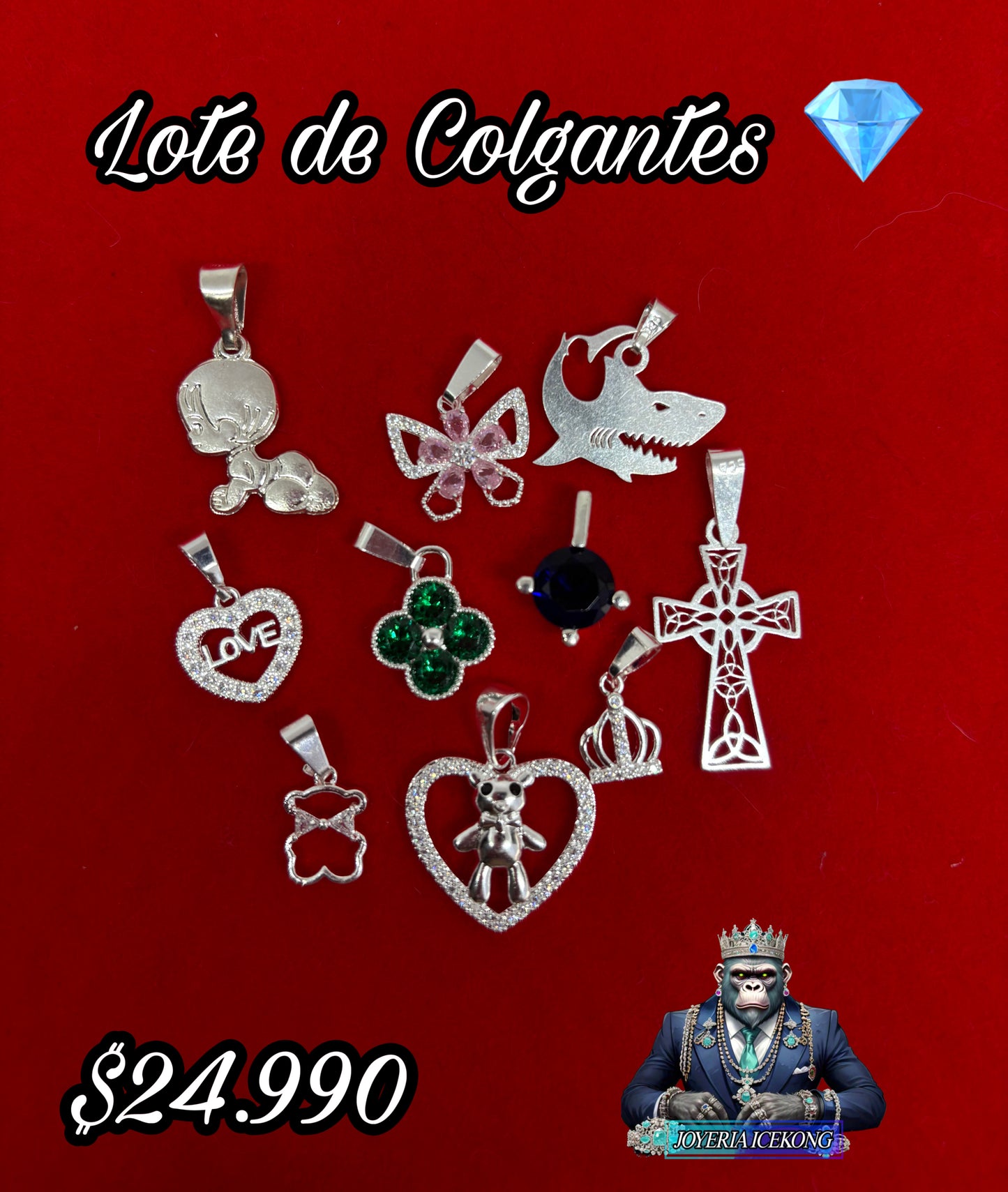 Lote de Colgantes