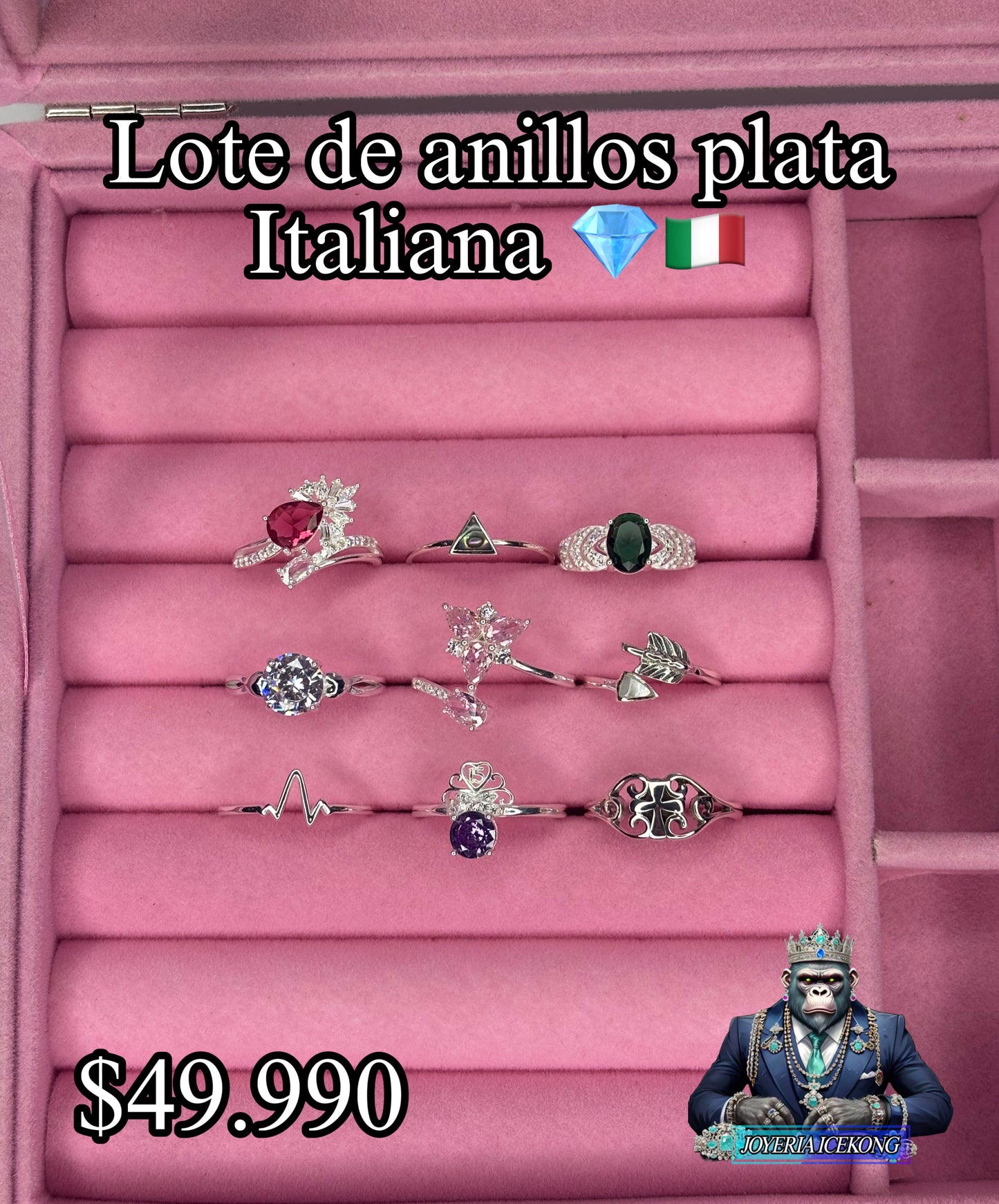 Lote Anillos Mujer