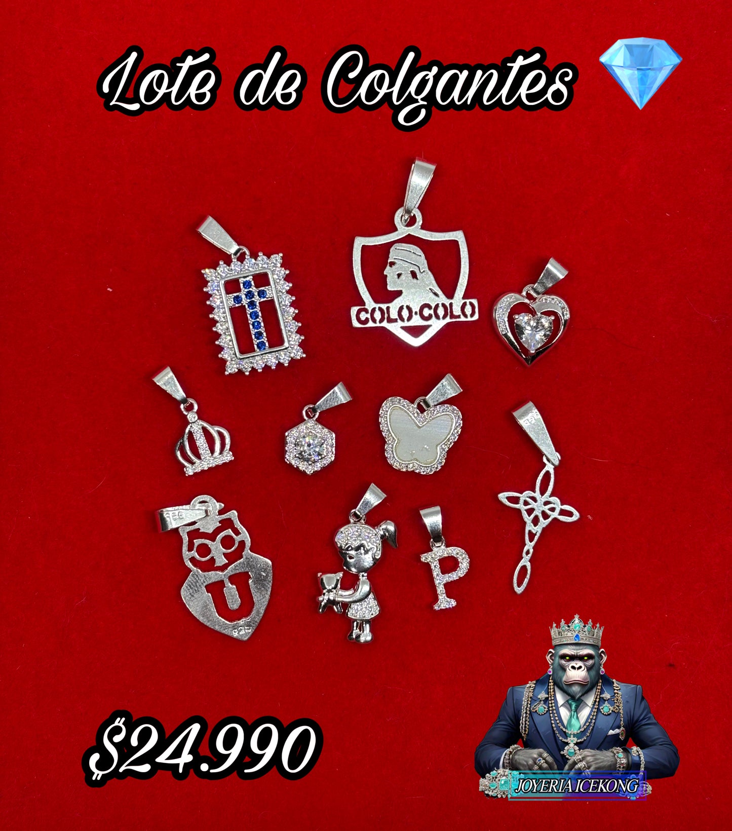 Lote de Colgantes