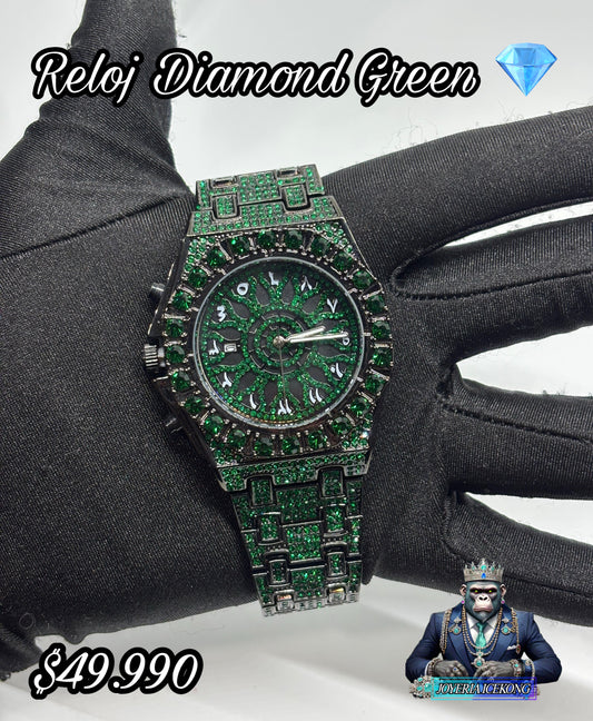Reloj Diamond Green 💎￼