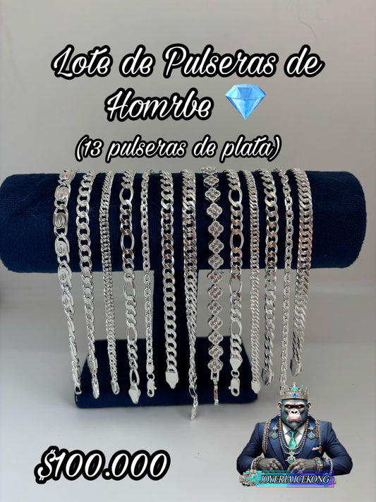 Lote Pulseras Hombre 💎