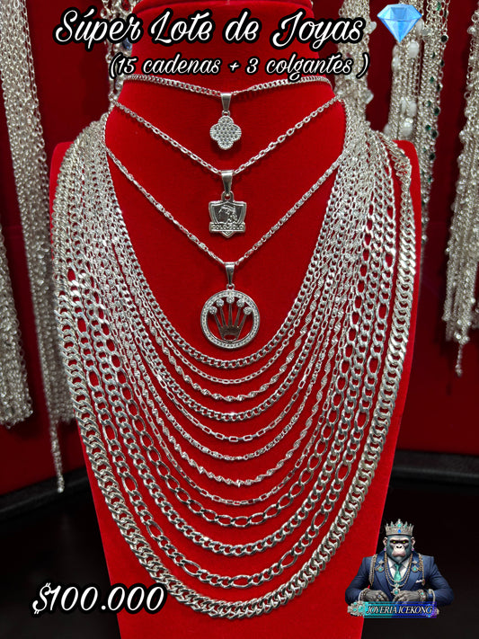 Súper Lote de Joyas