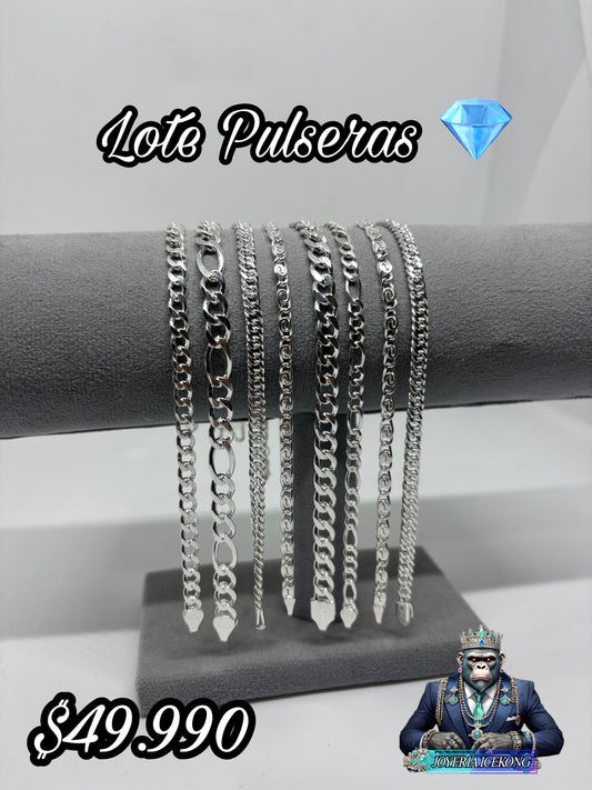 Lote Pulseras Hombre