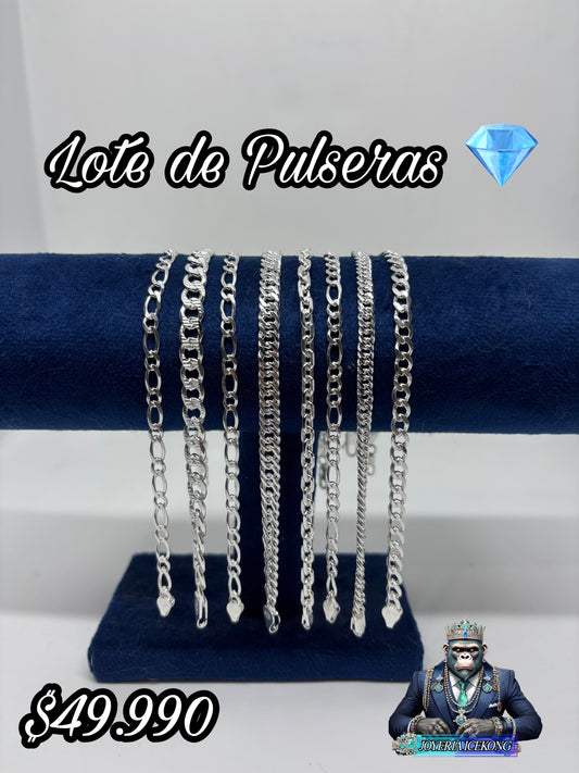 Lote Pulseras Hombre