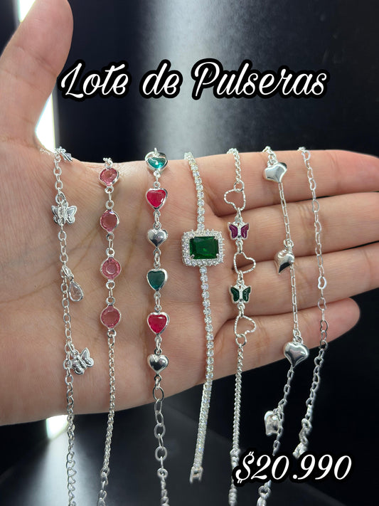 Lote de pulseras