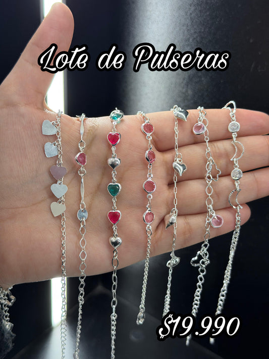 Lote de pulseras
